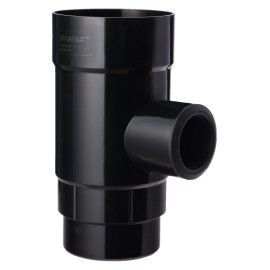 Łapacz wody deszczowej PVC fi 80/50 czarny